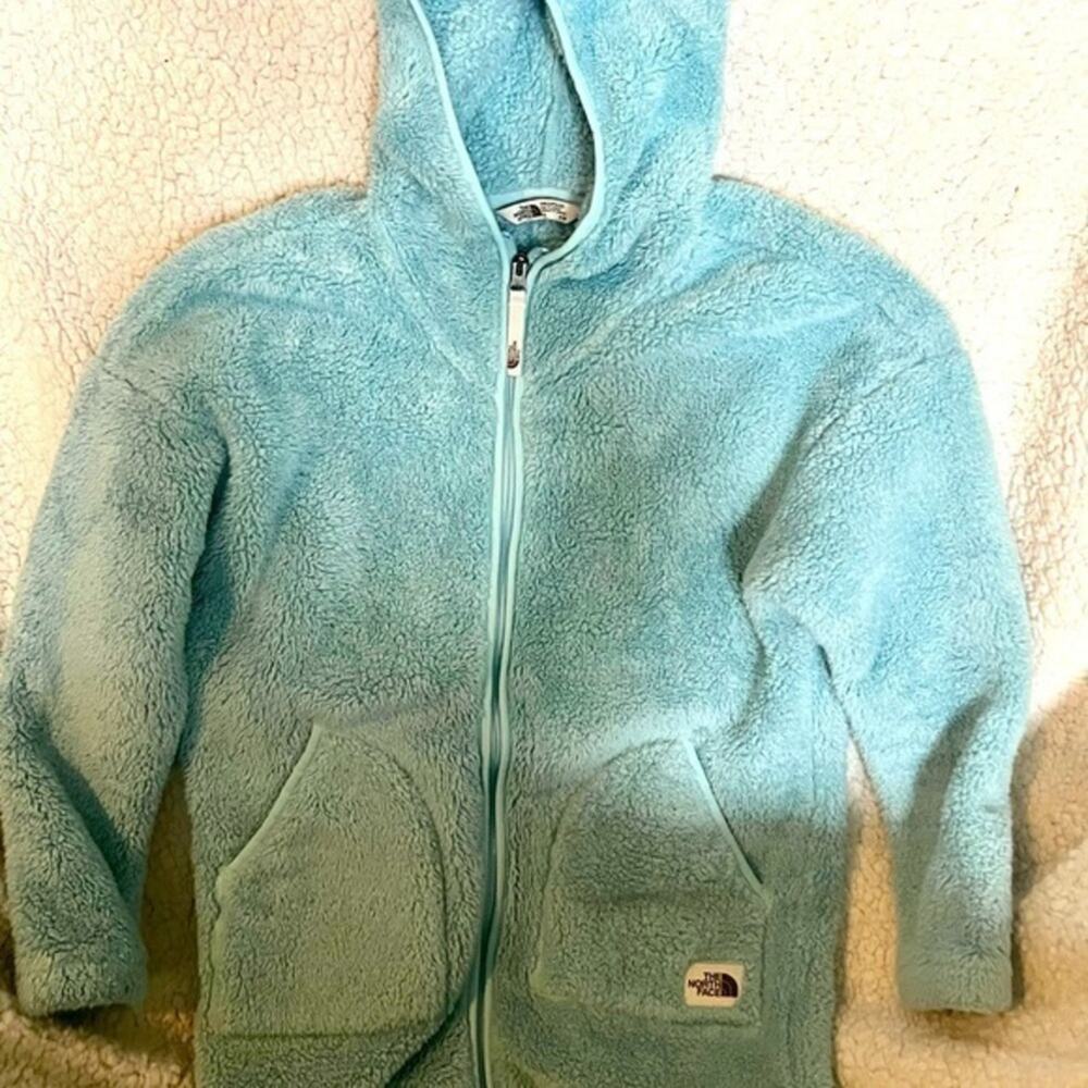 North Face Cozy Sherpa Jacket with Hood Child Size 14-16